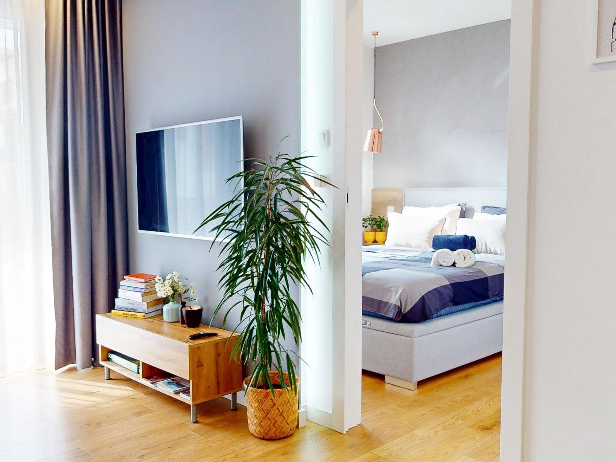 Apartament Green Z Garazem Podziemnym Варшава Екстериор снимка